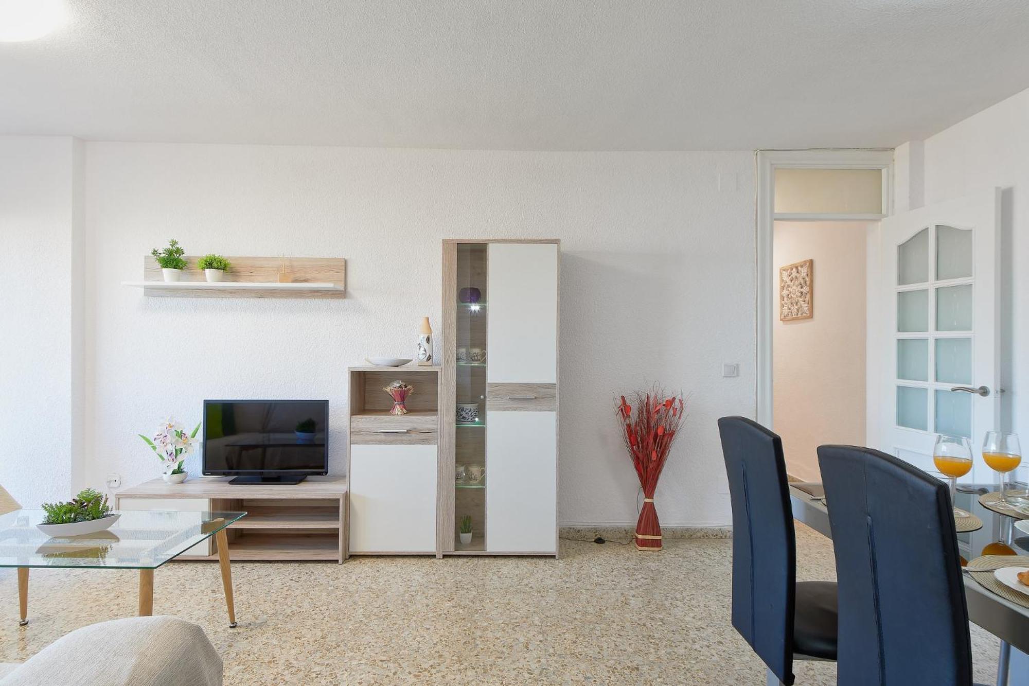 Luminoso Apartamento/ 5 Minutos De La Playa Málaga Eksteriør billede